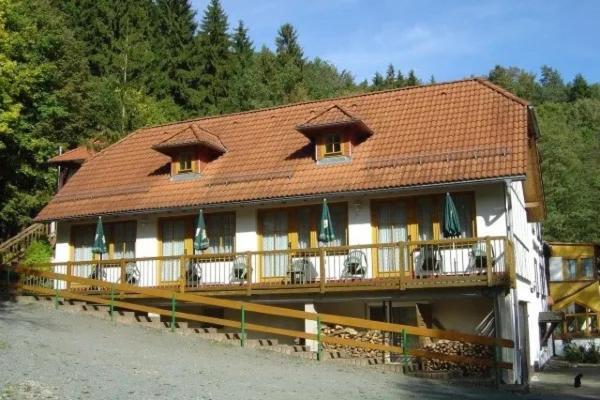Waldhotel Pfarrmuehle Eisenberg  Buitenkant foto